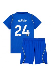 Chelsea Reece James #24 Jalkapallovaatteet Lasten Kotipeliasu 2026-27 Lyhythihainen (+ Lyhyet housut)